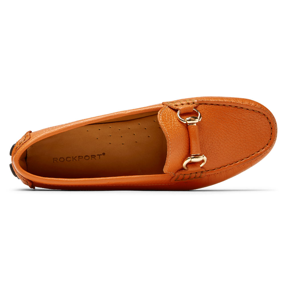 Rockport Womens Bayview Bit Keeper - Loafers Orange - ZTS290586